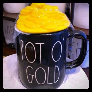 Rae Dunn Pot O’ Gold topper mug